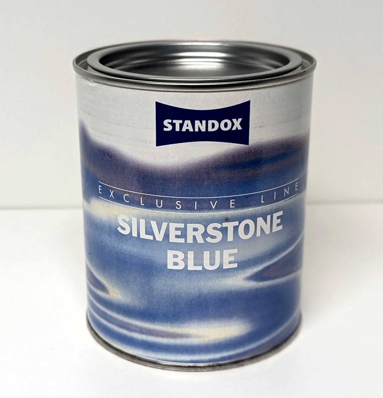 Standox Exclusive Line Silverstone Blue - konv. Basislack unverdünnt - 1,0 Liter - nur noch 5 Stück vorhanden !
