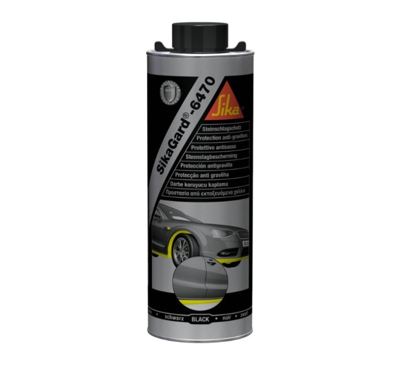 SikaGard® 6470 High-Performance Steinschlagschutz schwarz - 1,0 Liter