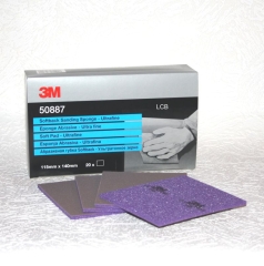 3M Soft Pads - microfine P1500-P2200 - 140mm x 115mm x 5mm - 20 Stück