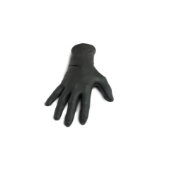 Audurra Nitril Handschuhe schwarz - Spenderbox mit 60 Stck.