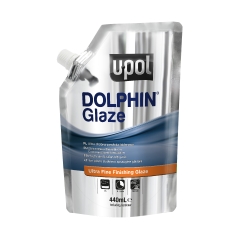 U-POL Dolphin Glaze Ultrafeiner Feinspachtel - Spenderbeutel 440 ml