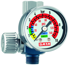 SATA Luftmikrometer 0-845 mit Manometer